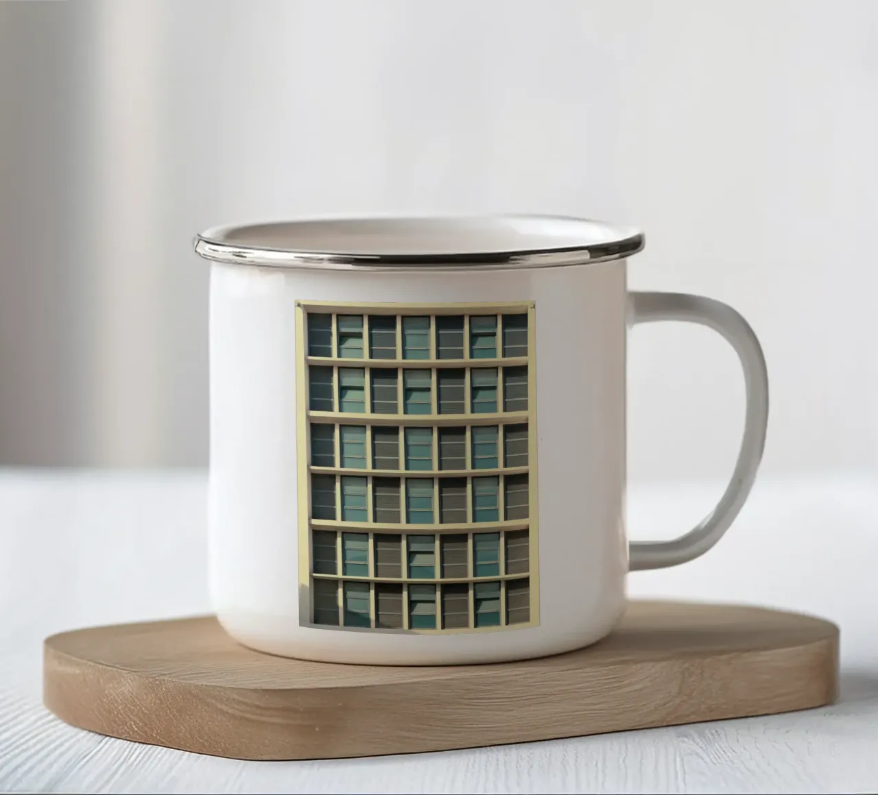 building balance emaille mok van Good days