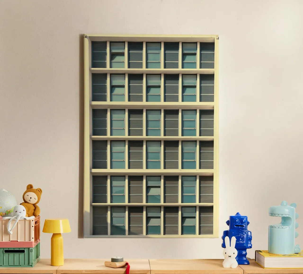 building balance tela con Cornice a cassetta da Good days