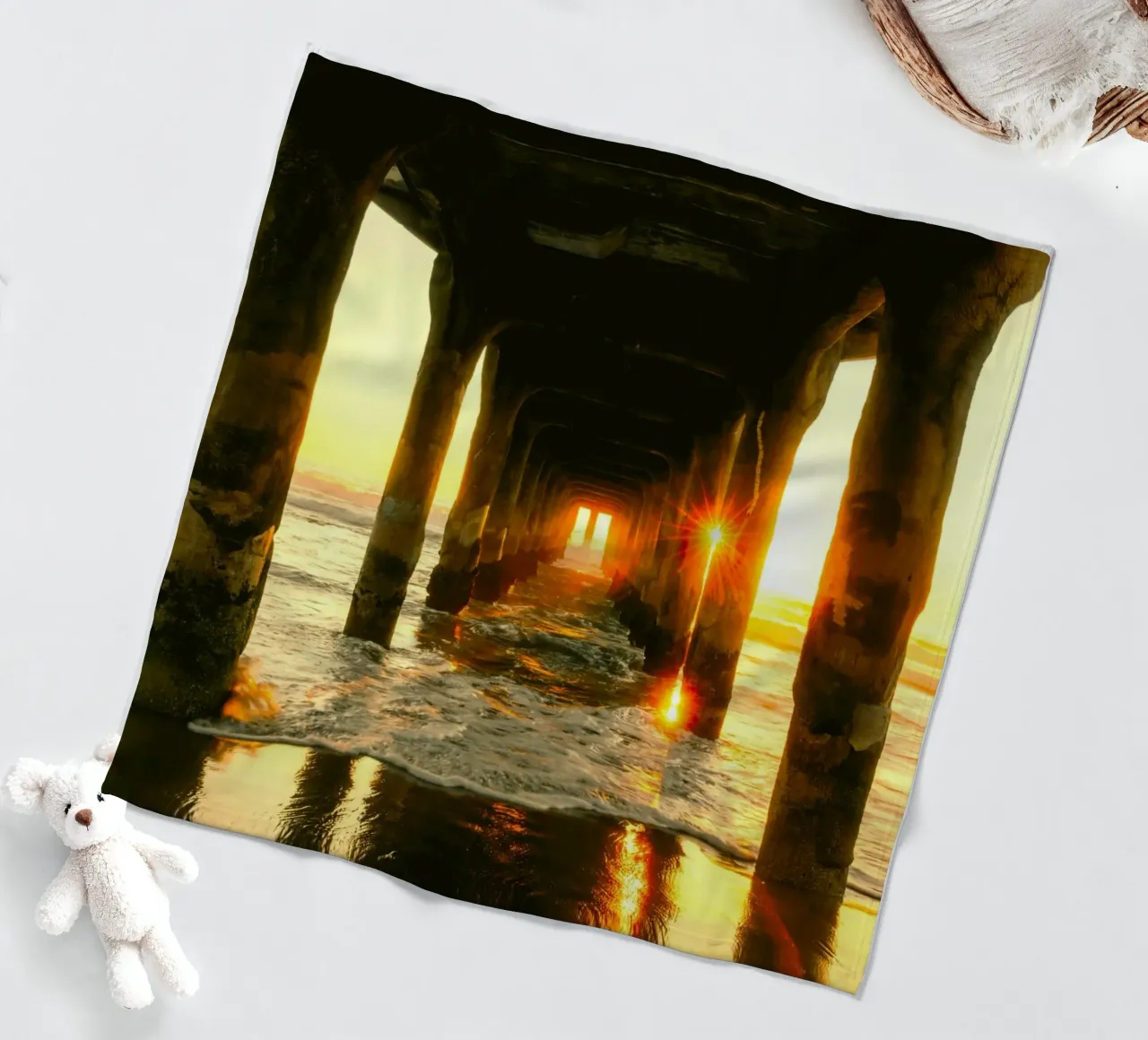 the bridge afternoon coperta in pile da Good days