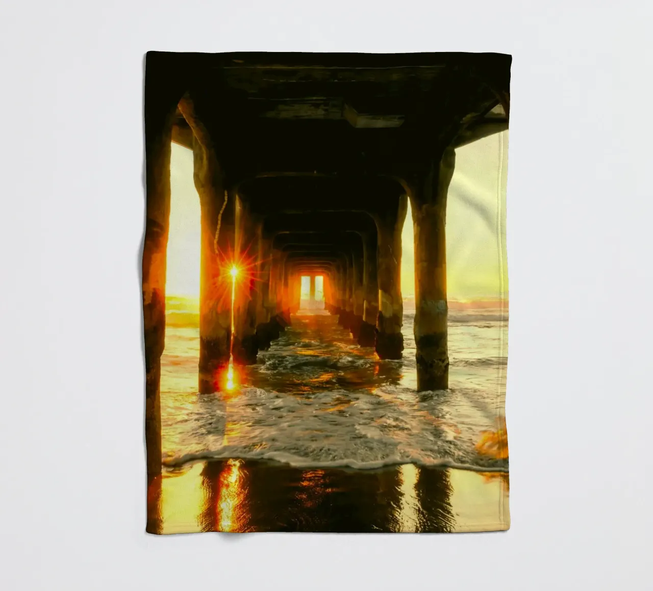 the bridge afternoon coperta in pile da Good days