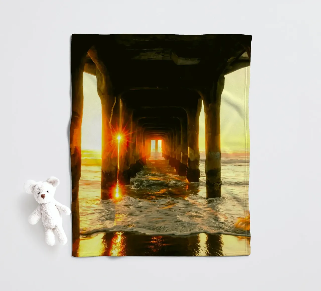 the bridge afternoon coperta in pile da Good days