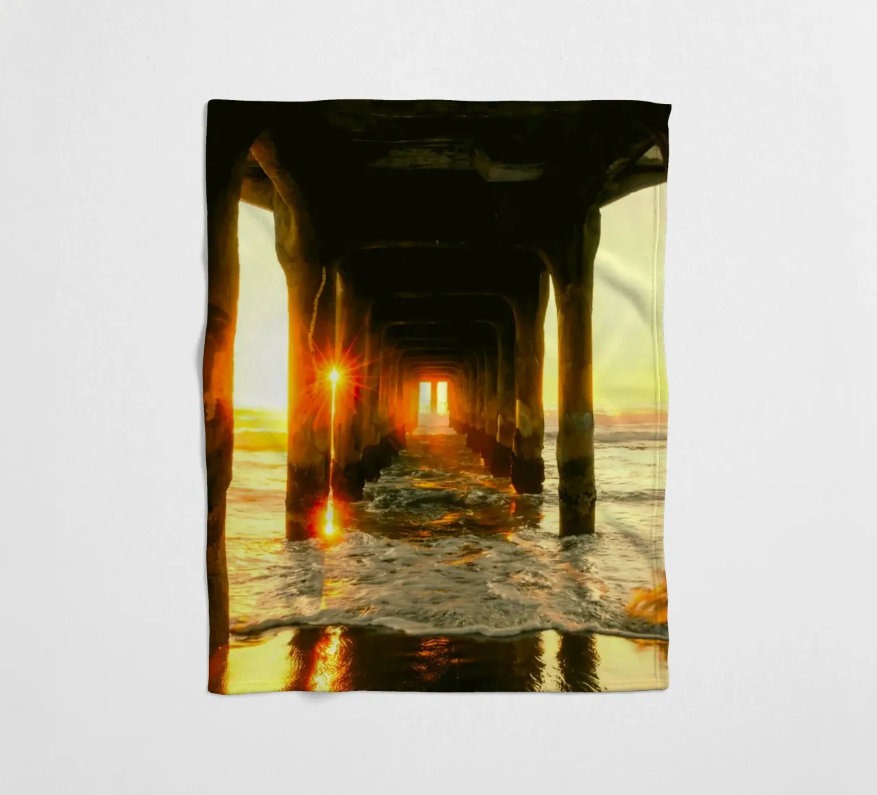 the bridge afternoon coperta in pile da Good days