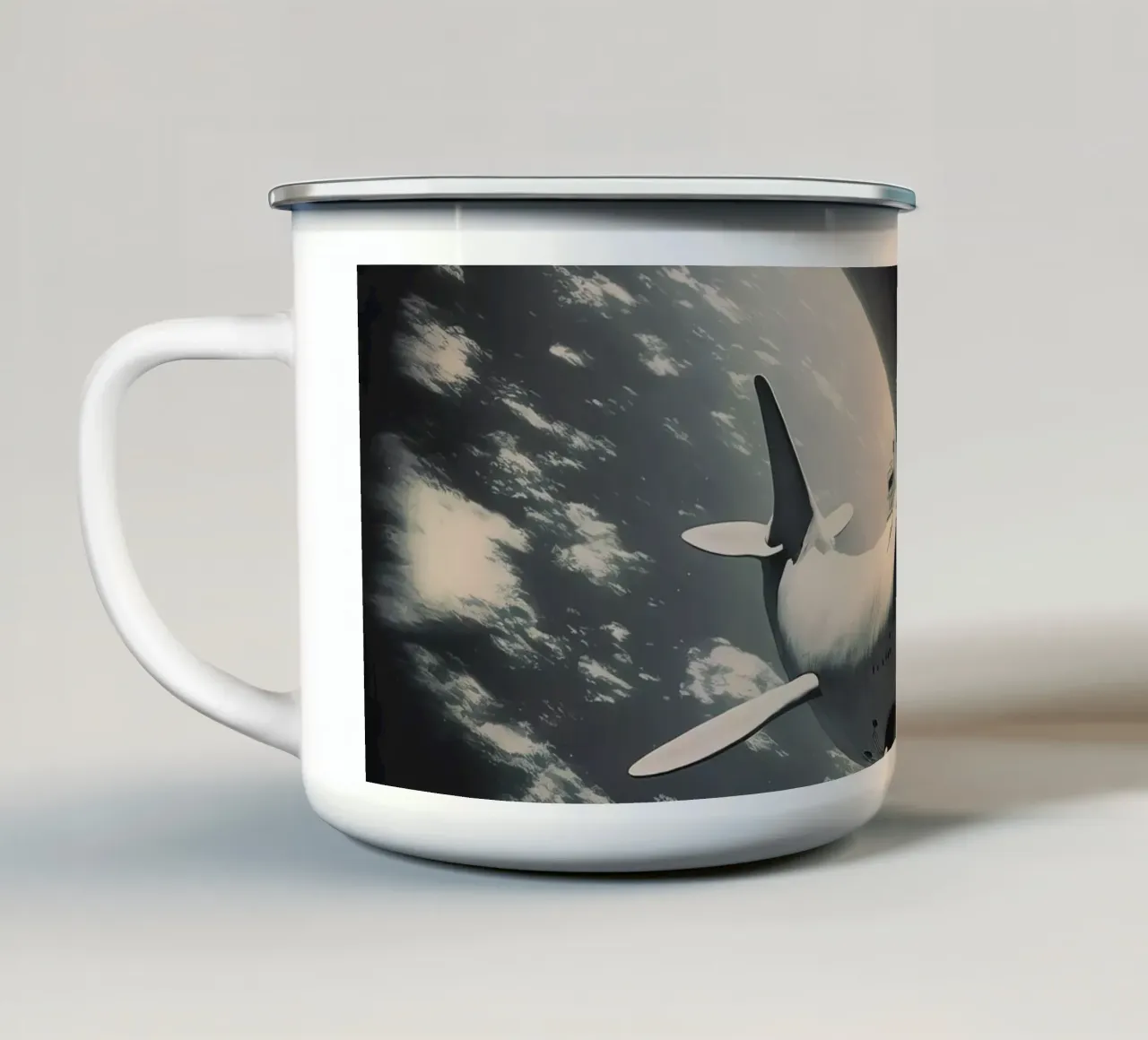 A Special Journey tazza in smalto da treechild