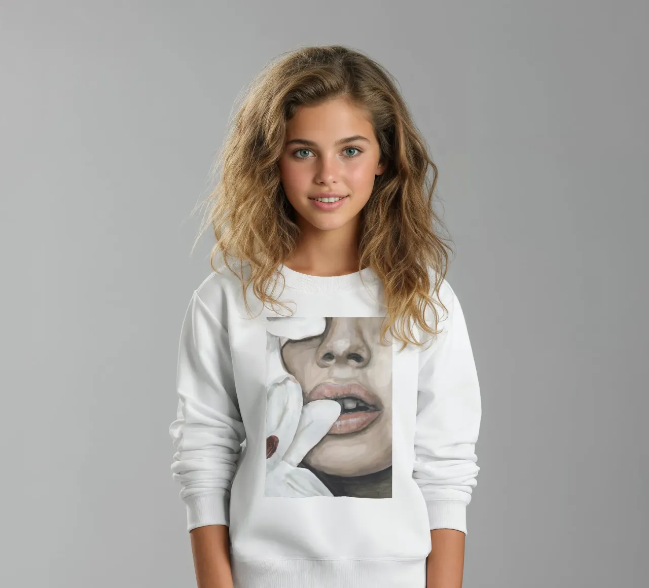 BLUSH felpa bambino da Adele.Grace