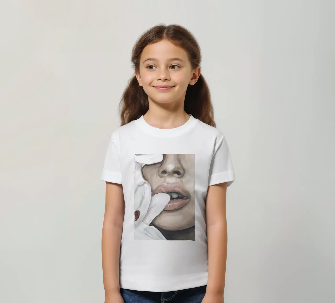 BLUSH kinder t-shirt van Adele.Grace