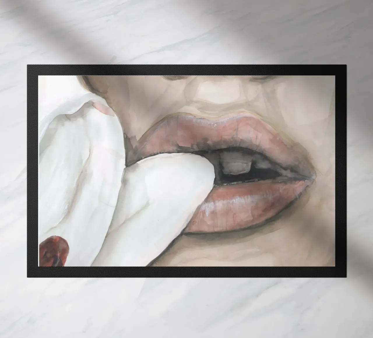 BLUSH doormat by Adele.Grace