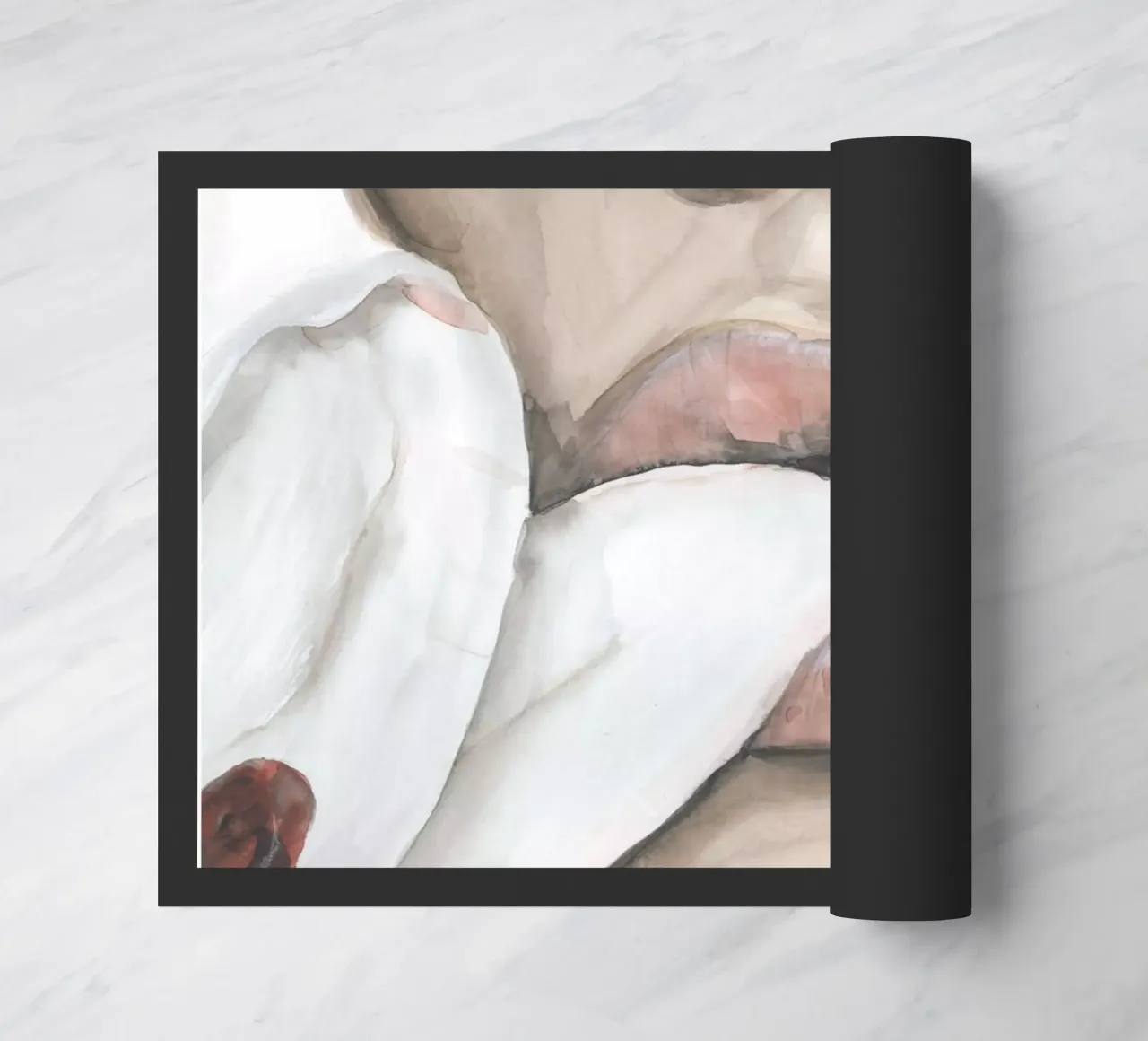 BLUSH doormat by Adele.Grace