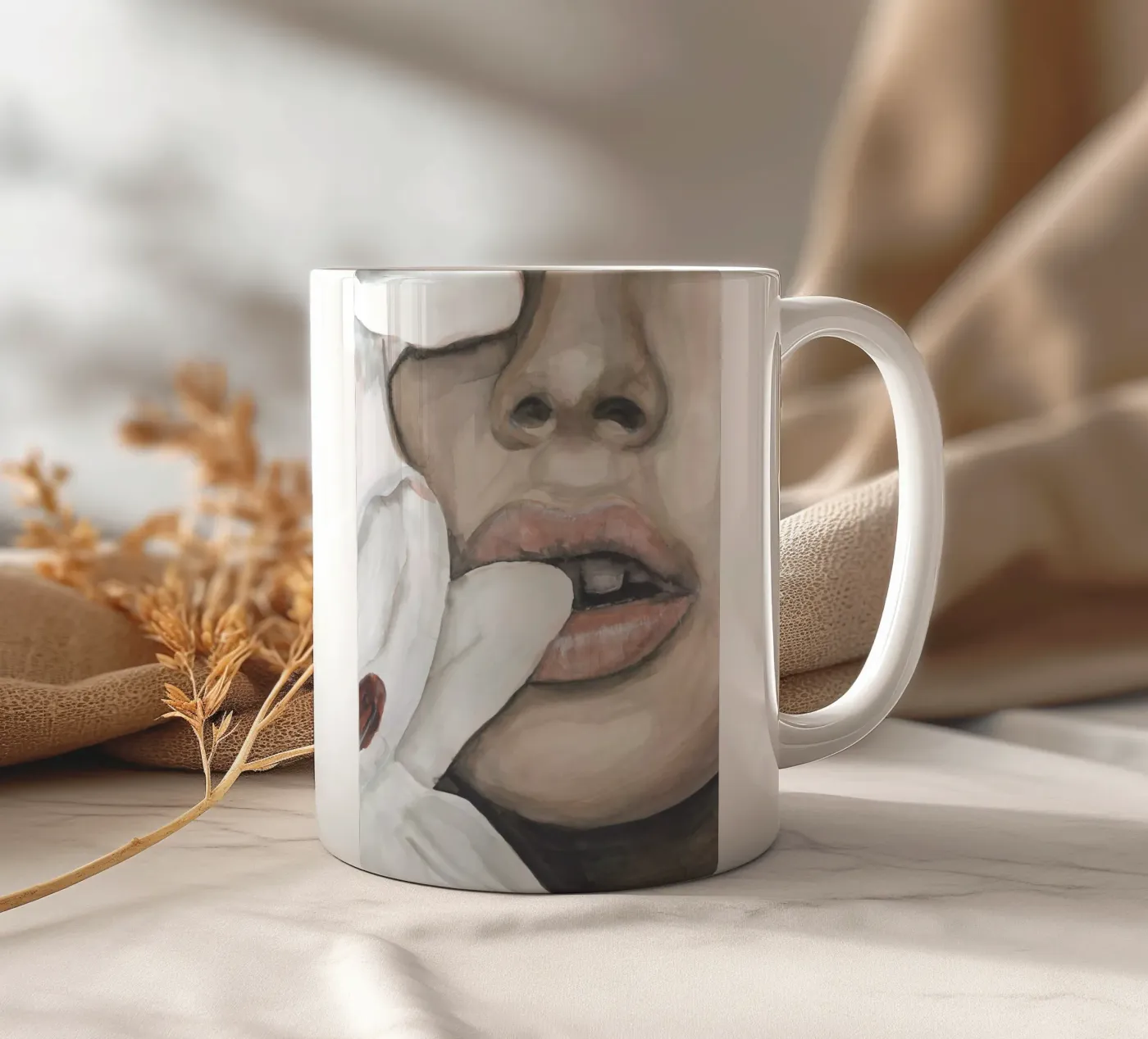 BLUSH ceramic mug by Adele.Grace