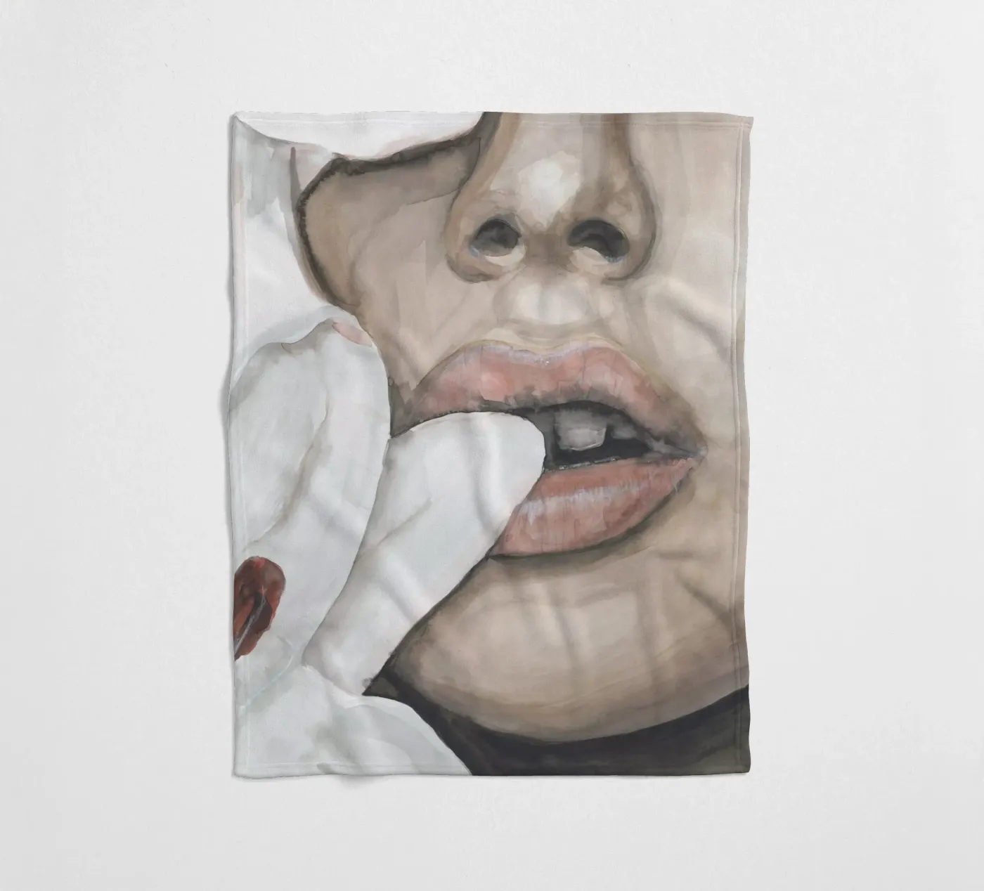 BLUSH fleecedeken van Adele.Grace