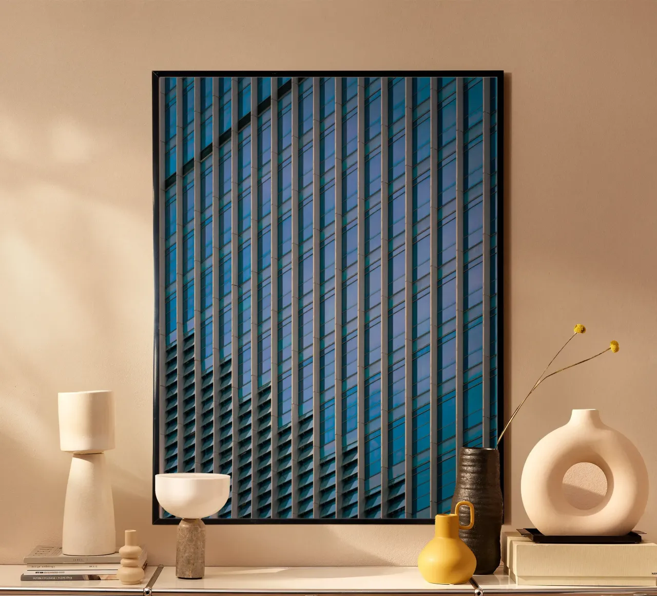 shining building poster da kichin