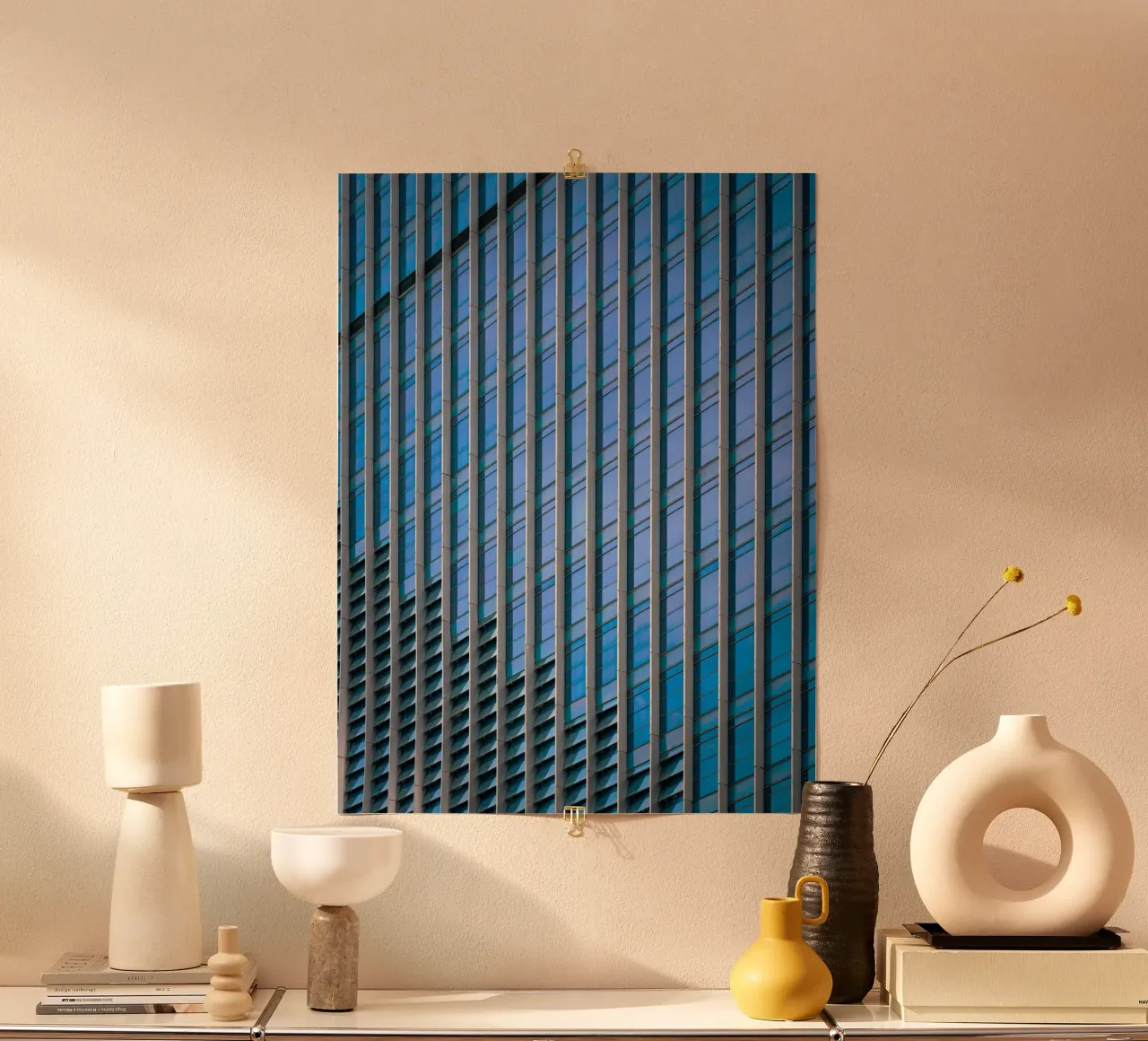 shining building poster da kichin