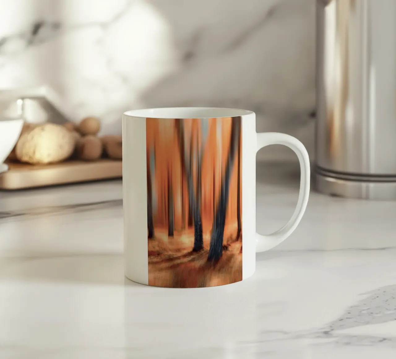 the color forest tazza in ceramica da kichin