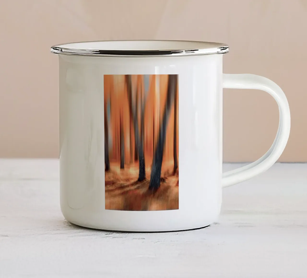 the color forest tazza in smalto da kichin