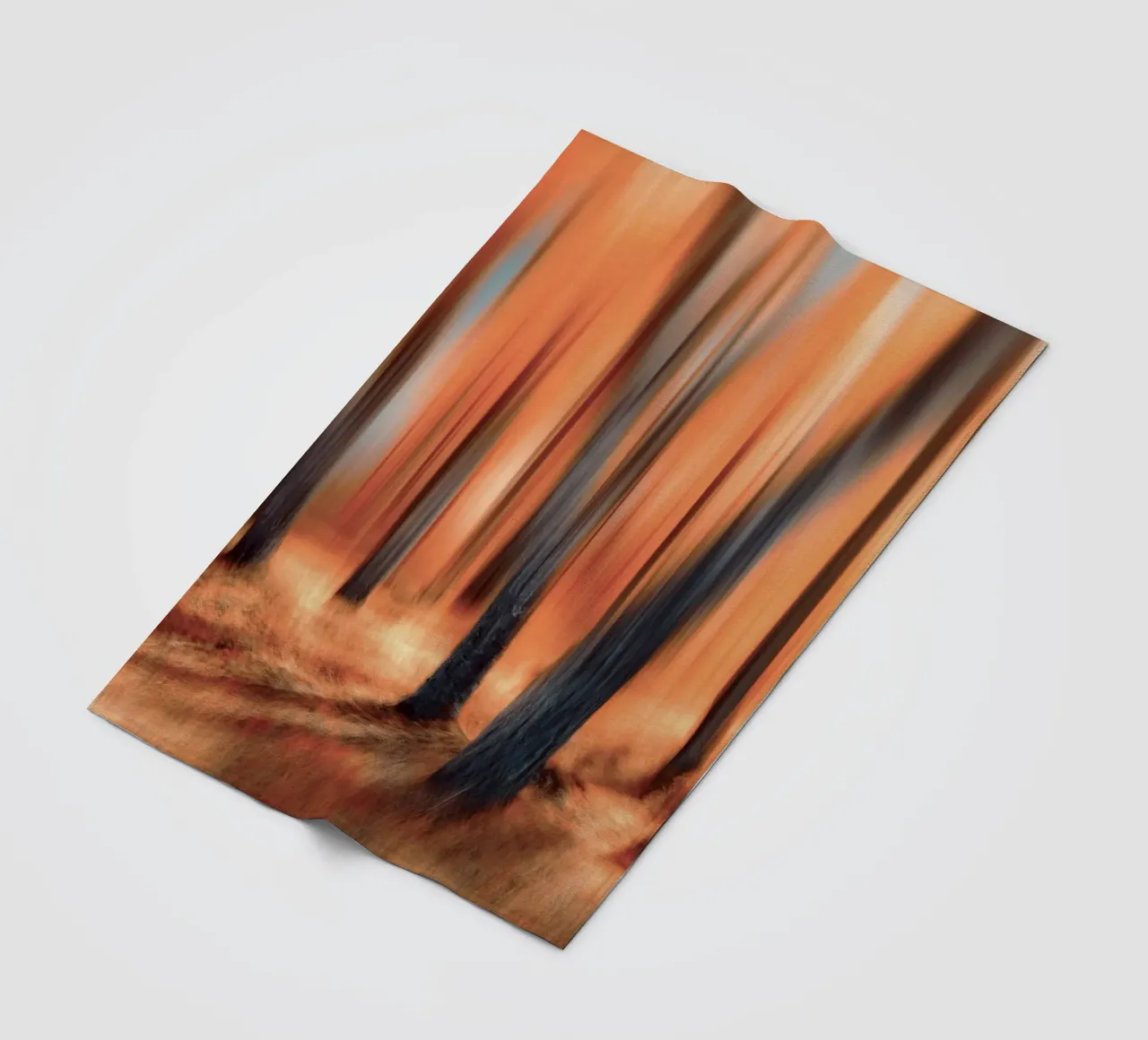 the color forest coperta in pile da kichin