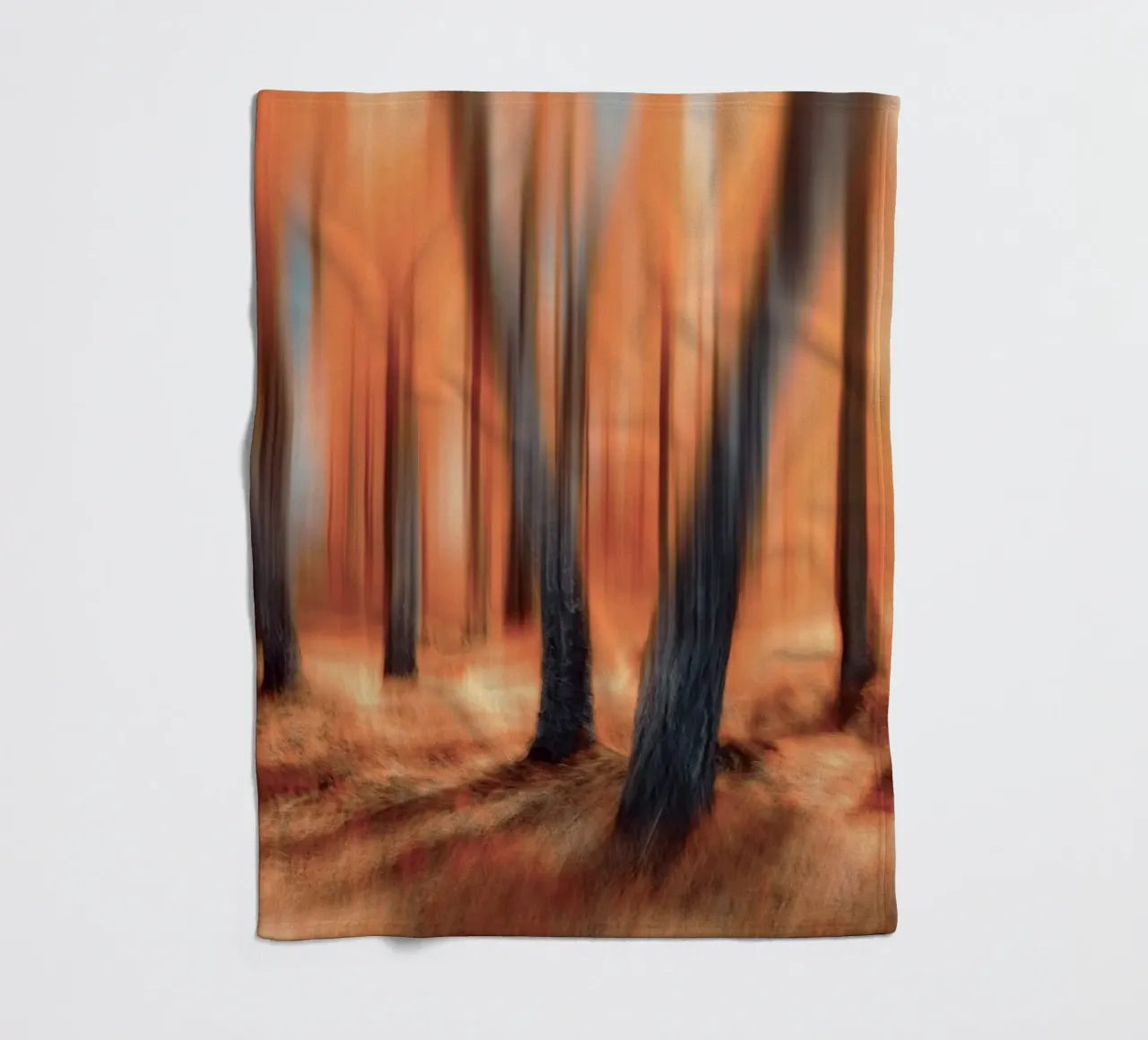the color forest coperta in pile da kichin