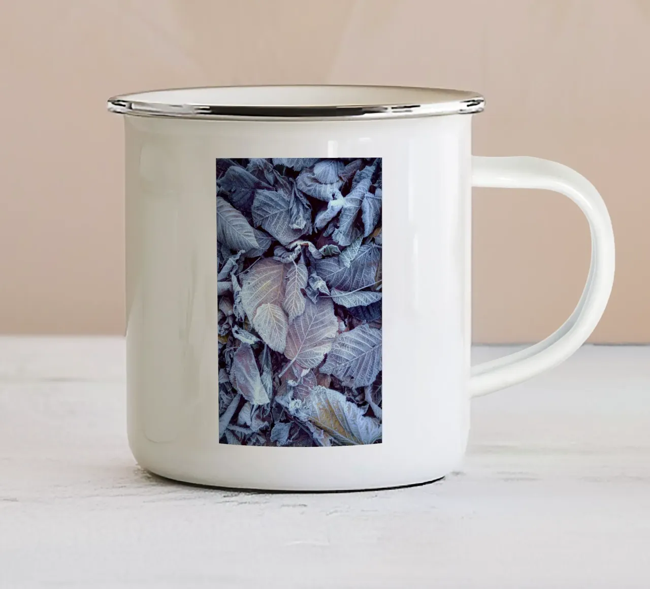 the leave fairy tazza in smalto da kichin