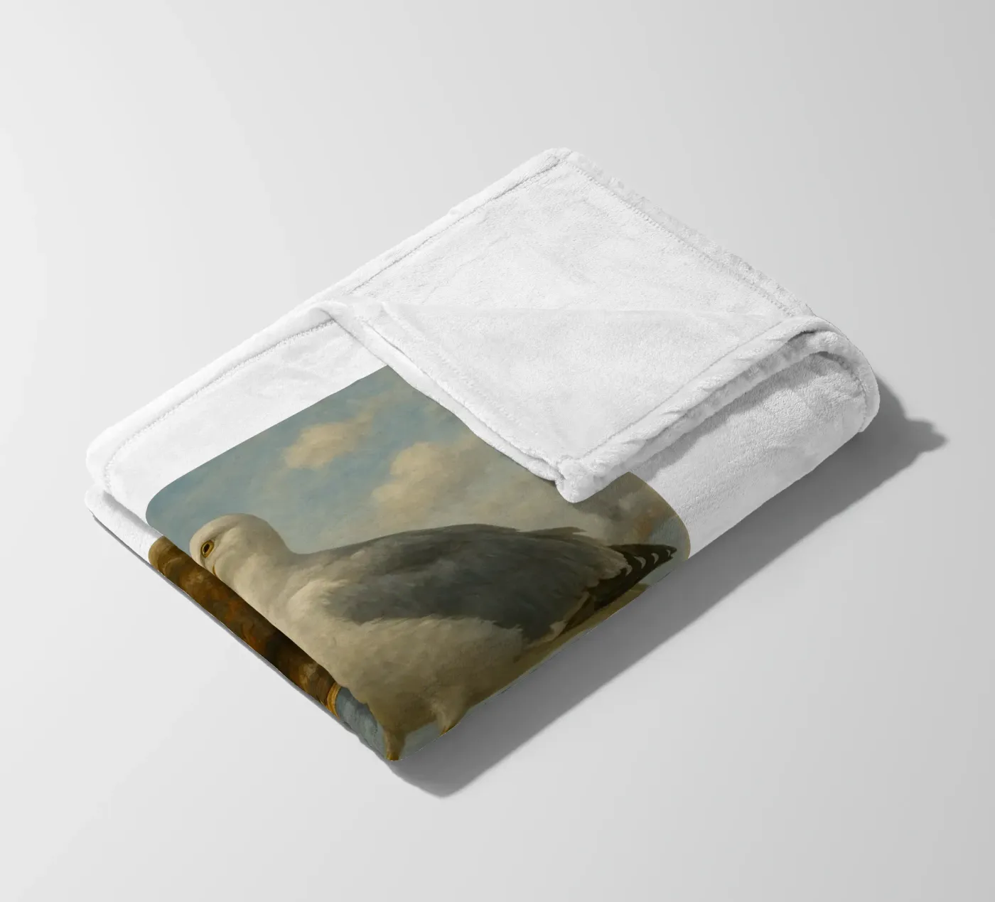 Möwe mit Sprotte coperta in pile da Fies&Fein