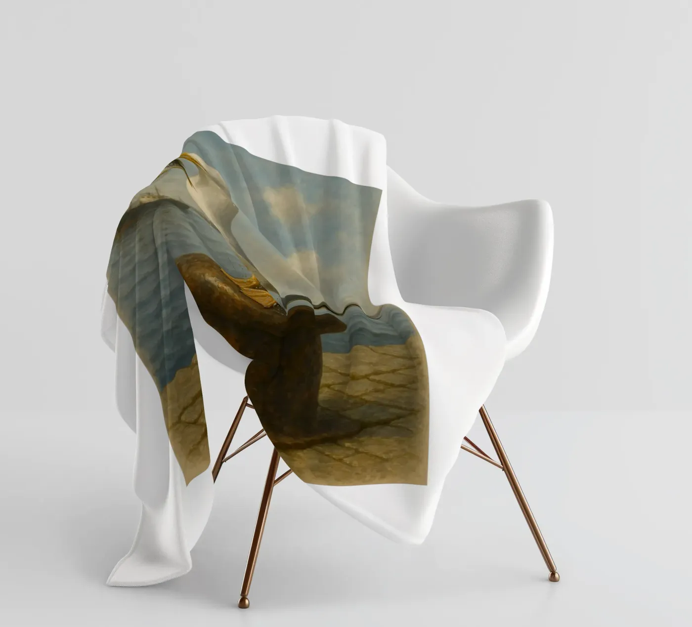 Möwe mit Sprotte coperta in pile da Fies&Fein