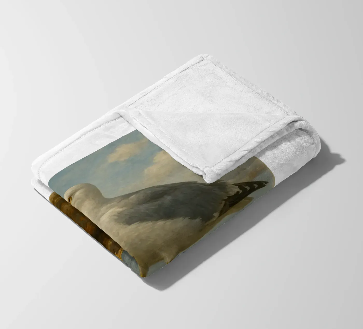 Möwe mit Sprotte coperta in pile da Fies&Fein