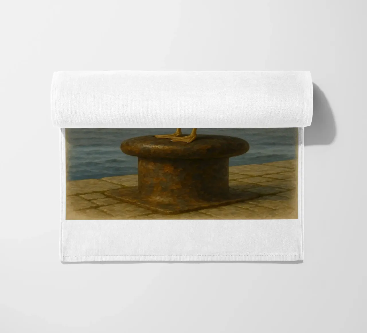 Möwe mit Sprotte telo mare da Fies&Fein