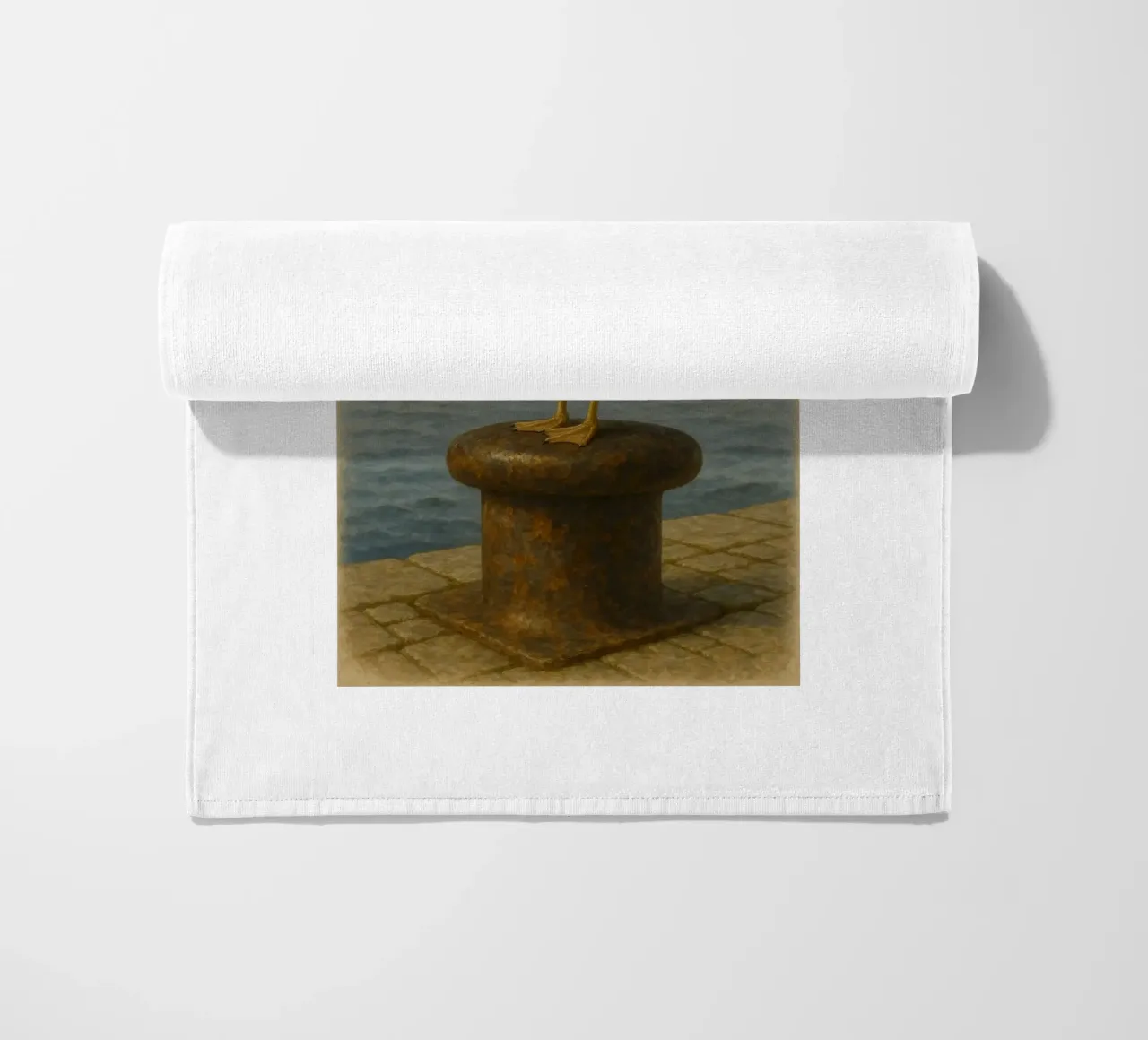 Möwe mit Sprotte telo mare da Fies&Fein