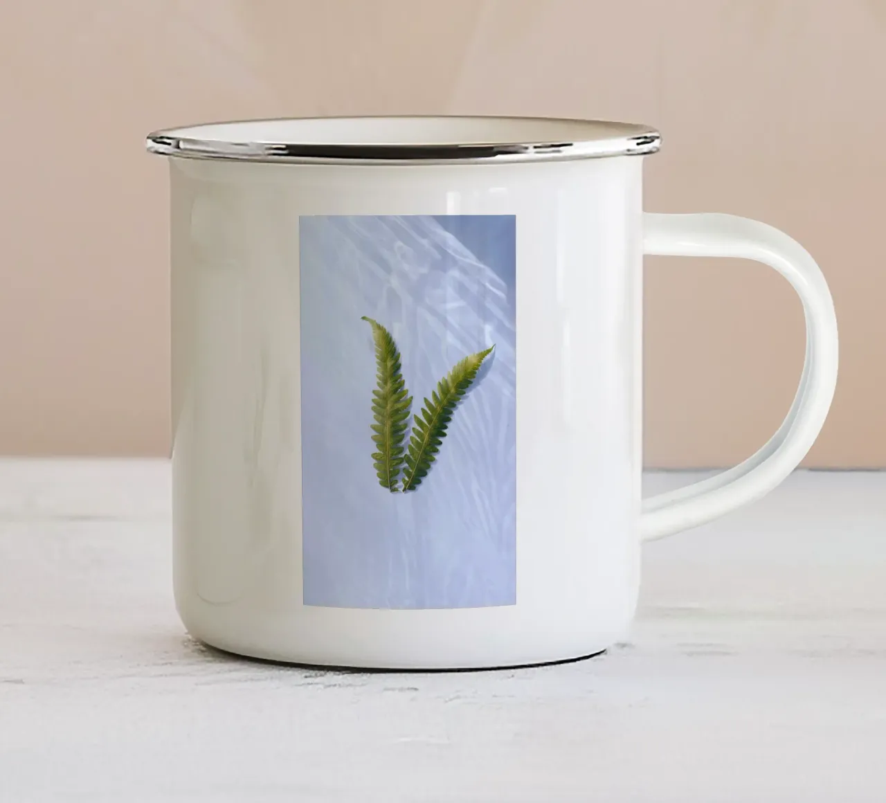 the butterfly leaf tazza in smalto da carsa