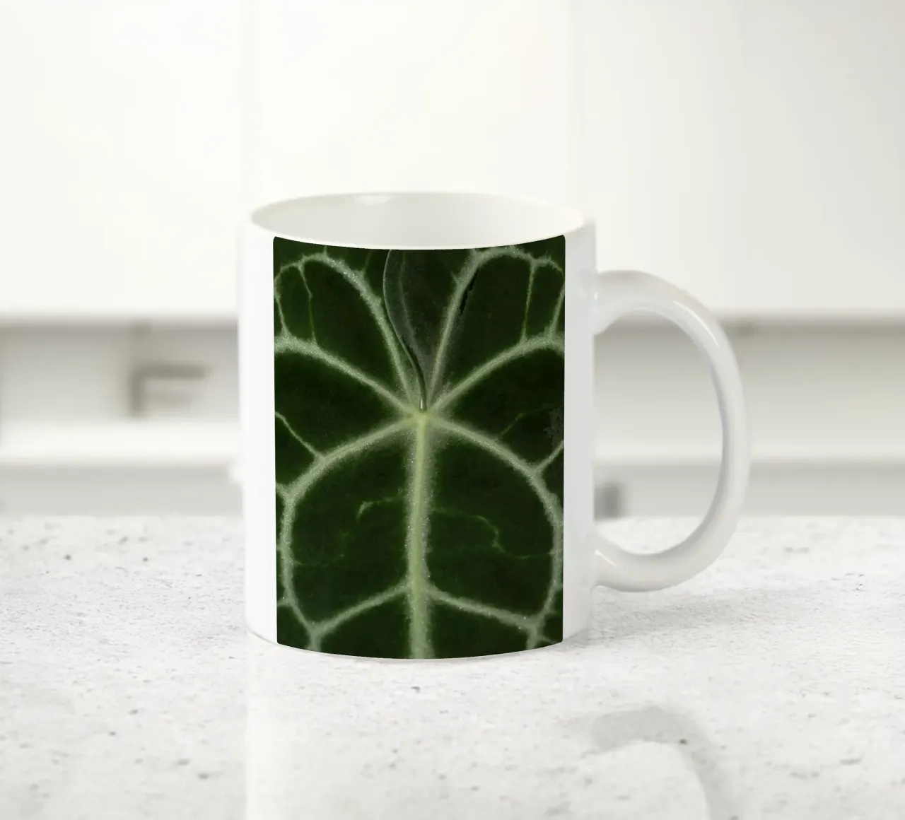 the leaf bone tazza in ceramica da carsa
