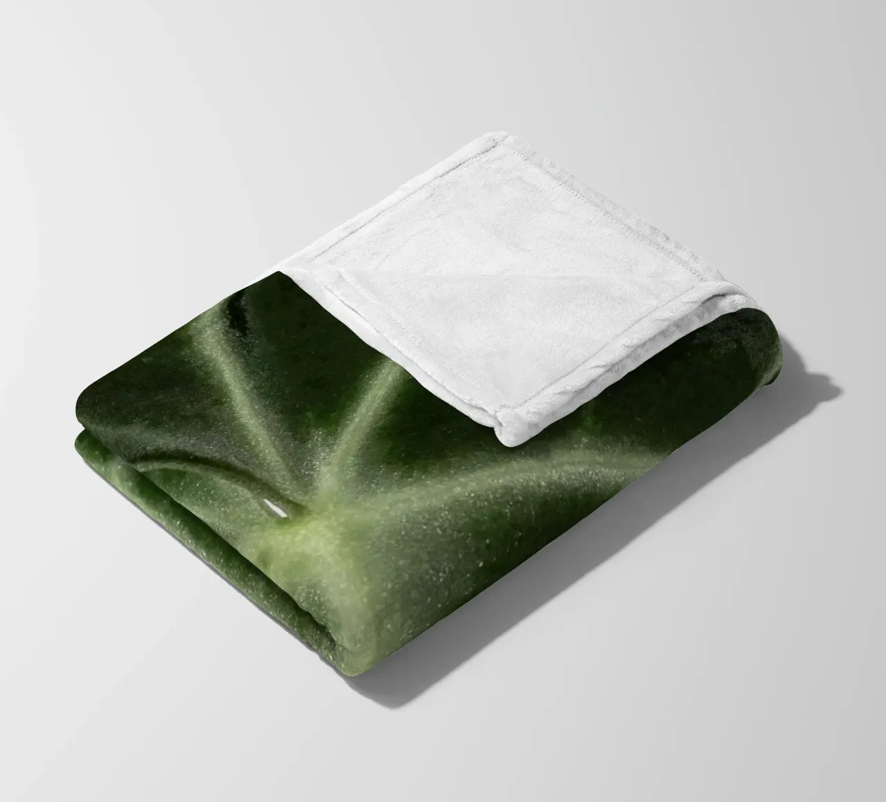 the leaf bone coperta in pile da carsa
