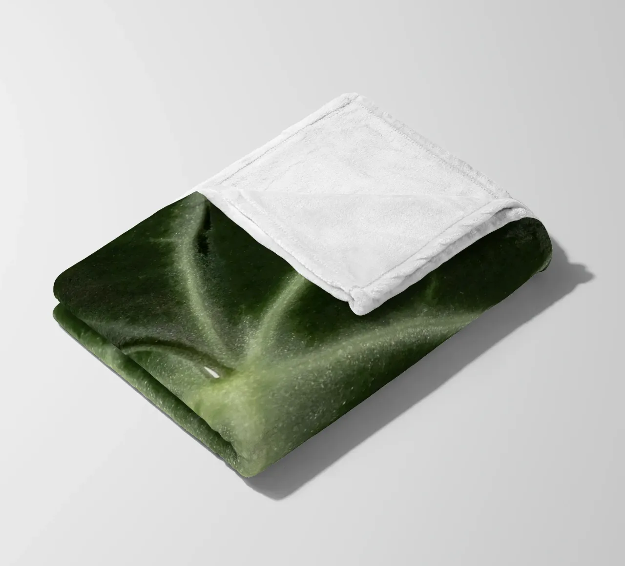 the leaf bone coperta in pile da carsa