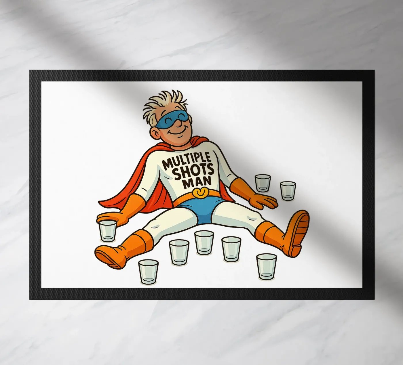 MULTIPLE SHOTS MAN zerbino da Vintage Van Gogh