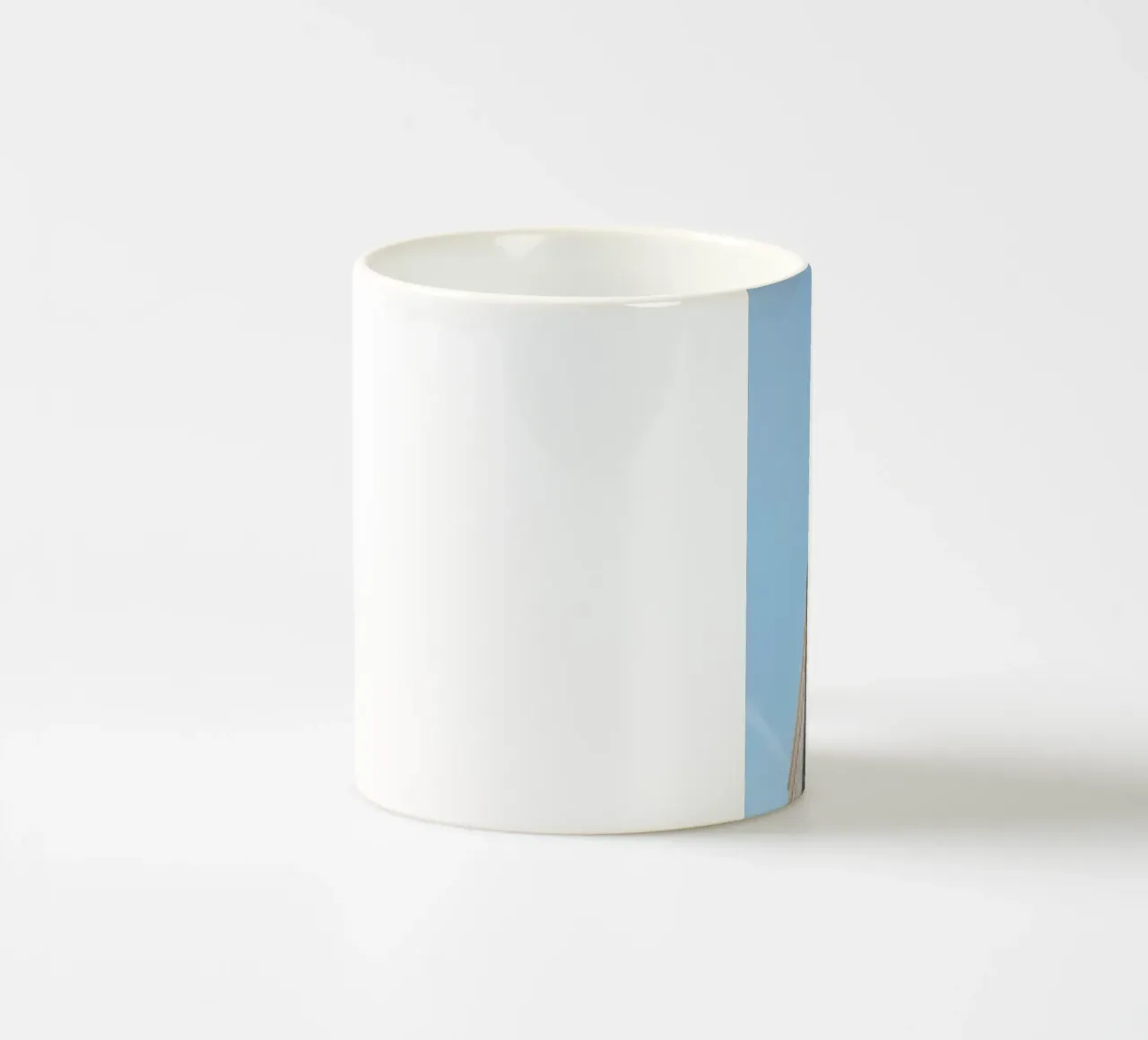 the triangle building tazza in ceramica da carsa