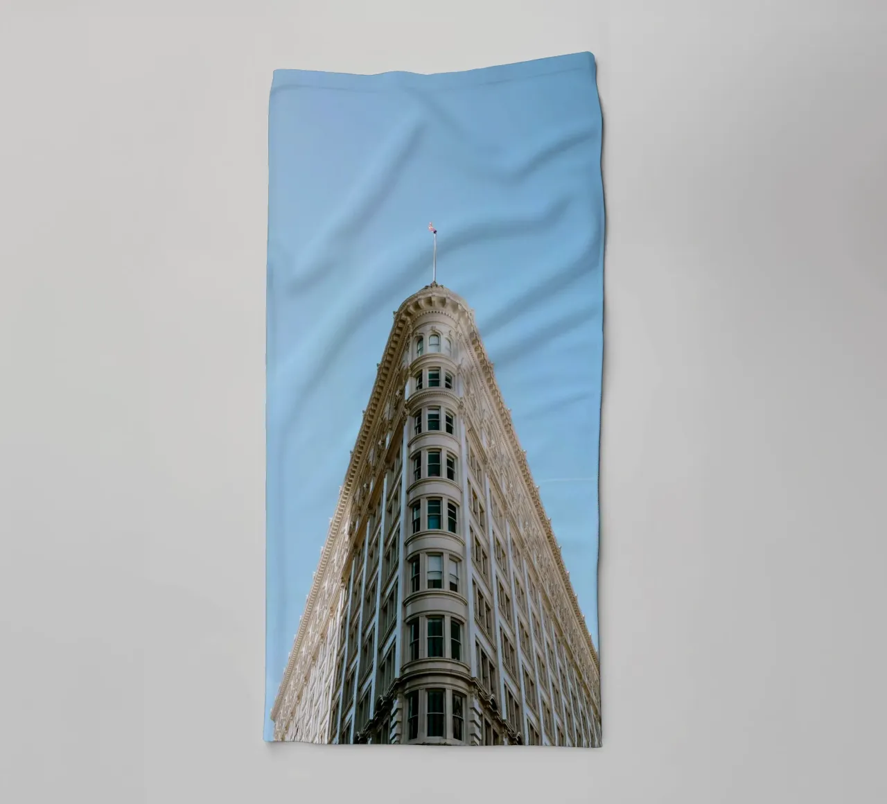 the triangle building asciugamano da bagno da carsa