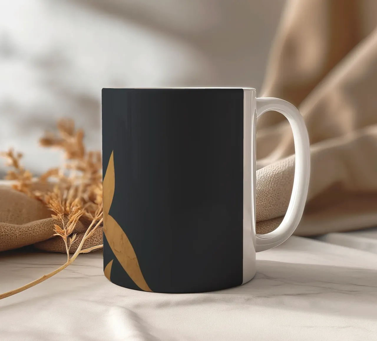 Minimal Abstract Art Vase Flower 4 tazza in ceramica da ThingDesign