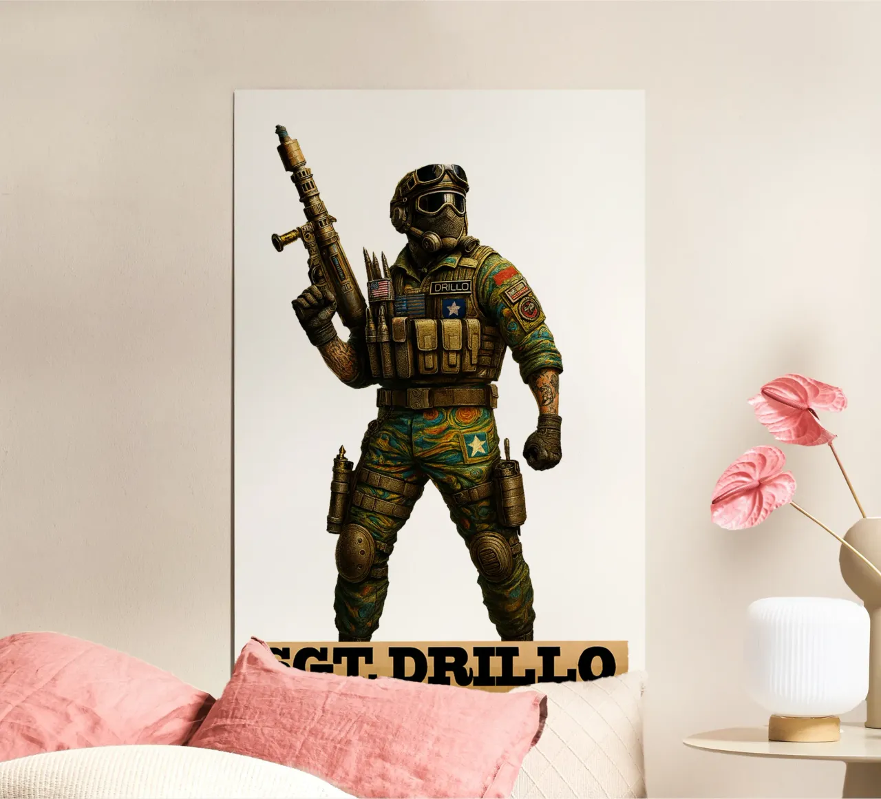 SGT DRILLO poster da Vintage Van Gogh