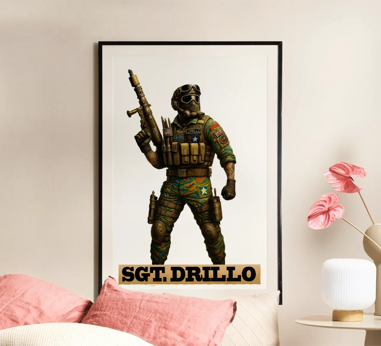 SGT DRILLO poster da Vintage Van Gogh
