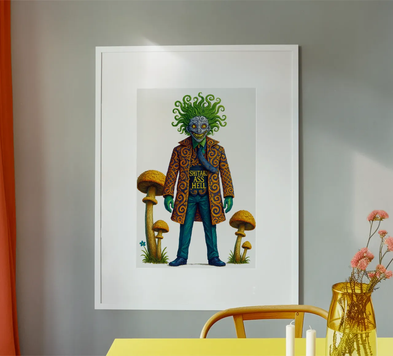 THE SHITAKO ASS HELL poster da Vintage Van Gogh