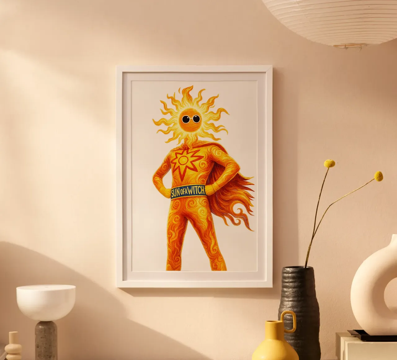 SUN OF A WITCH poster da Vintage Van Gogh