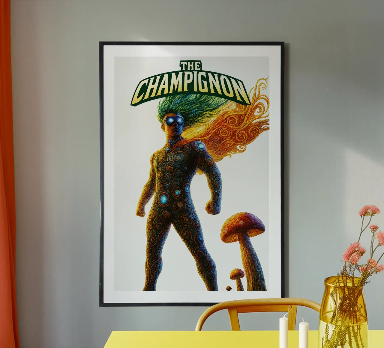 THE CHAMPIGNON poster da Vintage Van Gogh
