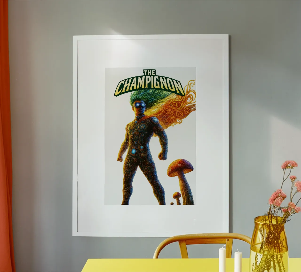 THE CHAMPIGNON poster da Vintage Van Gogh
