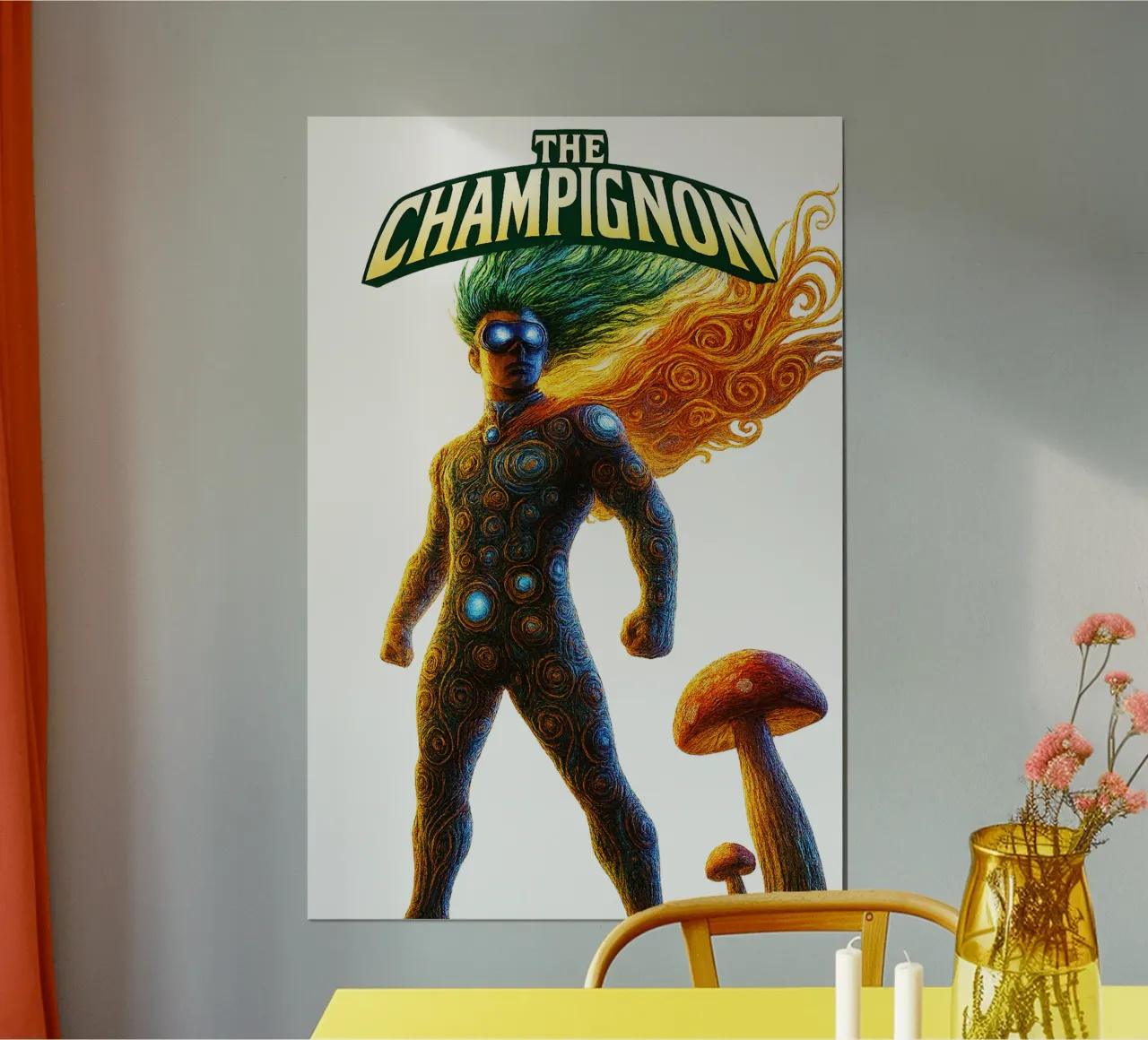 THE CHAMPIGNON poster da Vintage Van Gogh