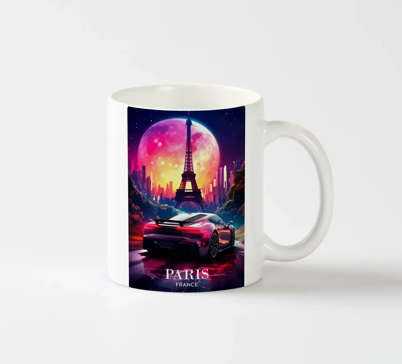 Torre Eiffel Parigi Francia tazza in ceramica da Fleur de Lys
