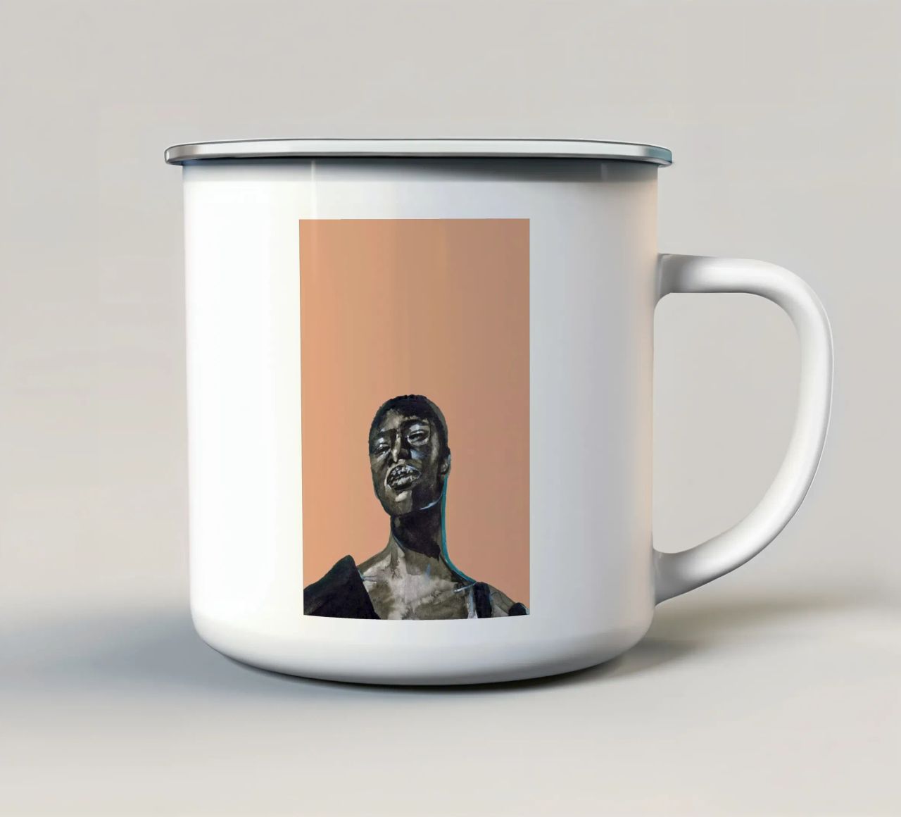 Nandi tazza in smalto da Adele.Grace