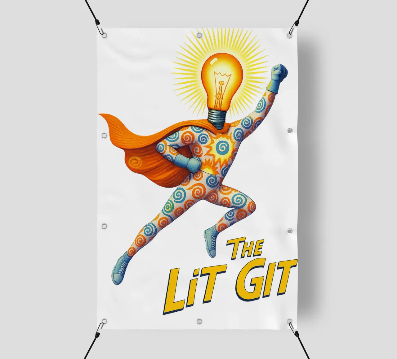 THE LIT GIT telo in pvc da Vintage Van Gogh