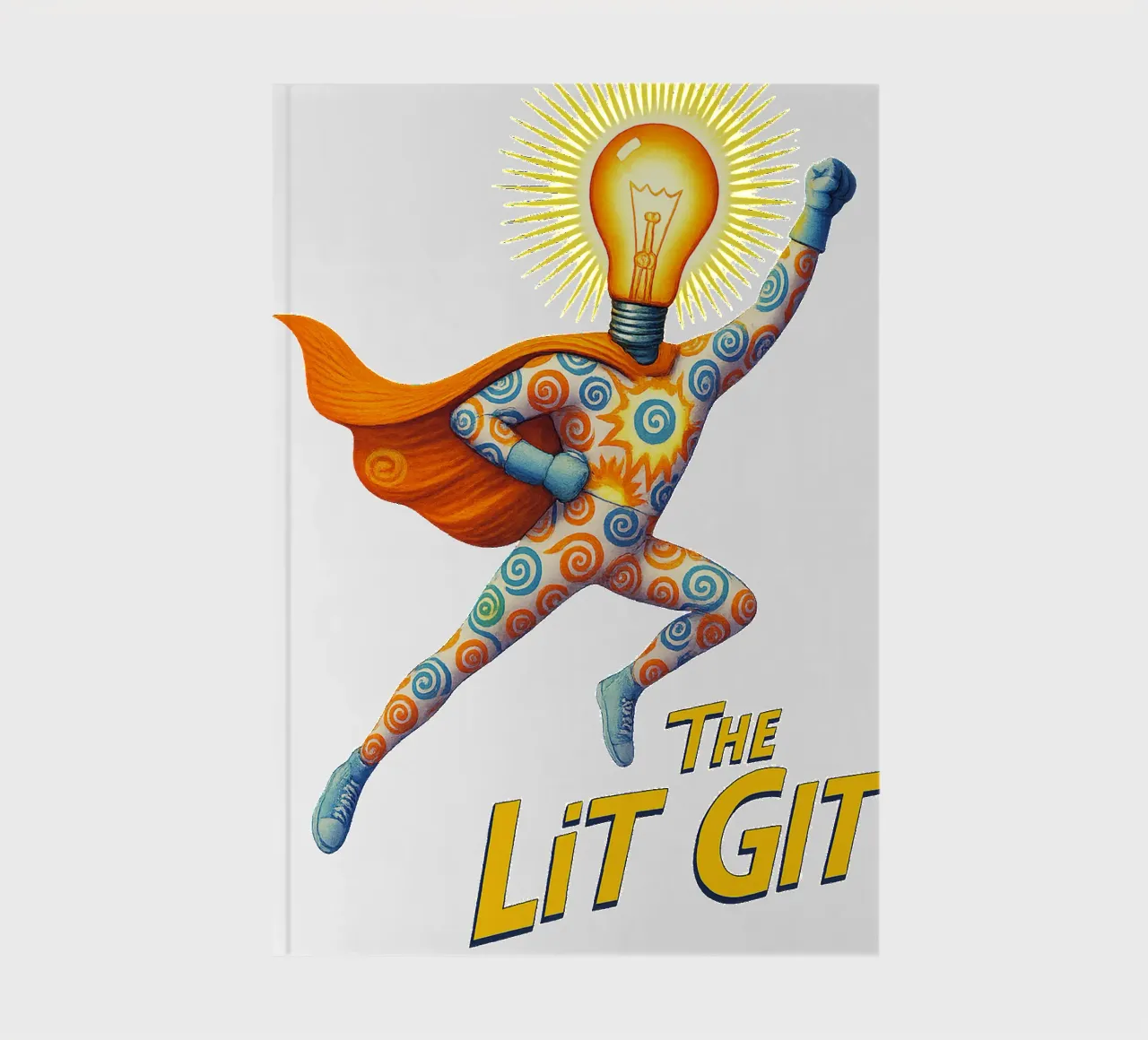 THE LIT GIT notebook by Vintage Van Gogh