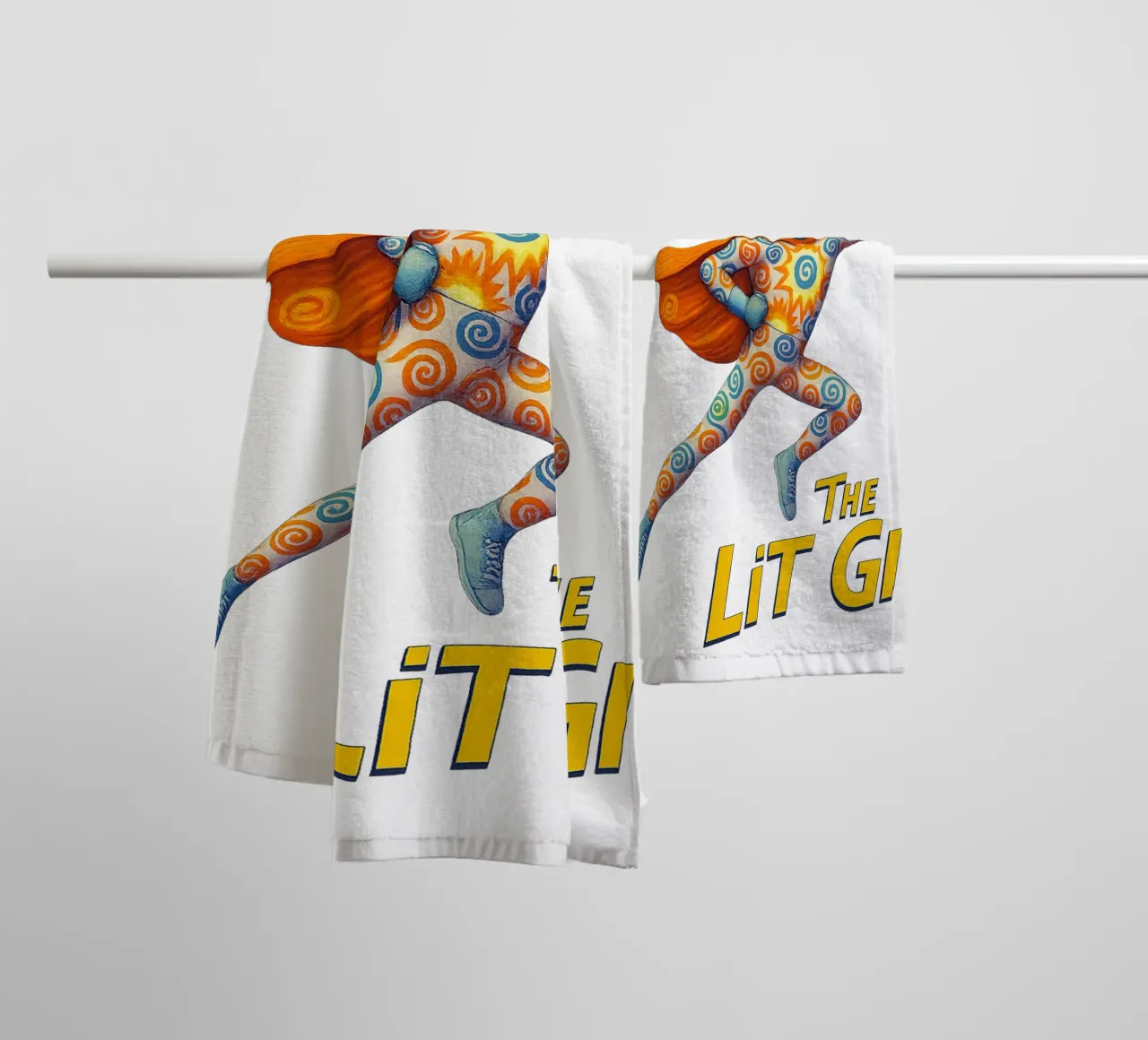 THE LIT GIT asciugamano da bagno da Vintage Van Gogh