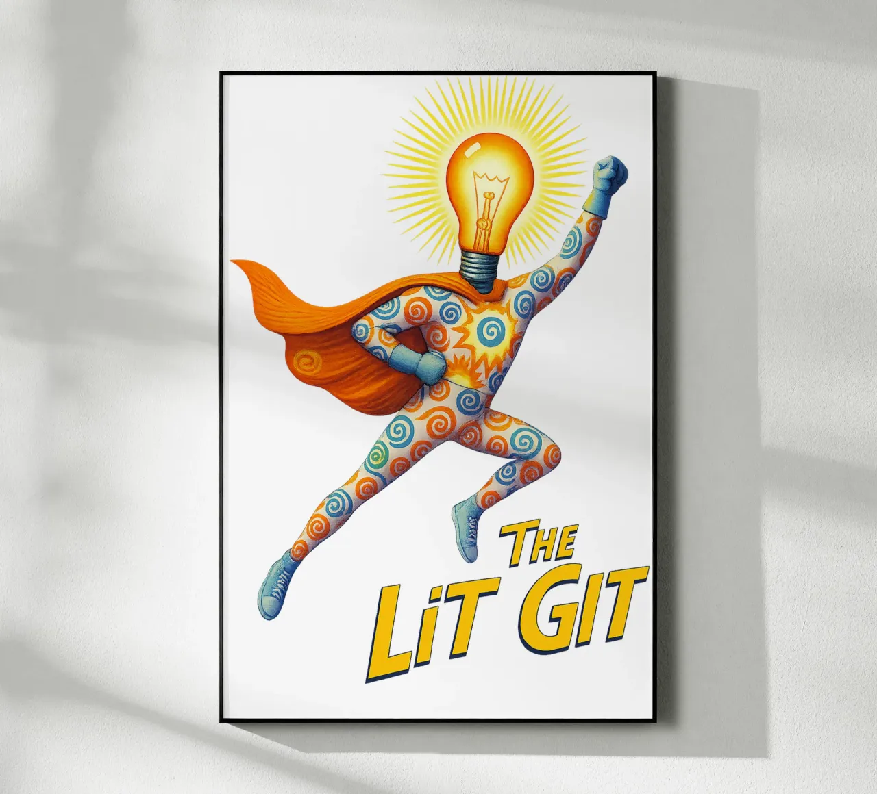 THE LIT GIT plexiglass da Vintage Van Gogh