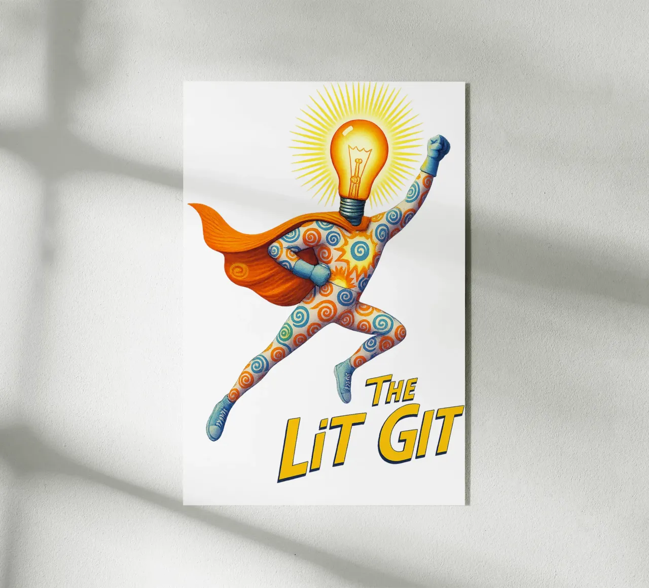 THE LIT GIT plexiglass da Vintage Van Gogh