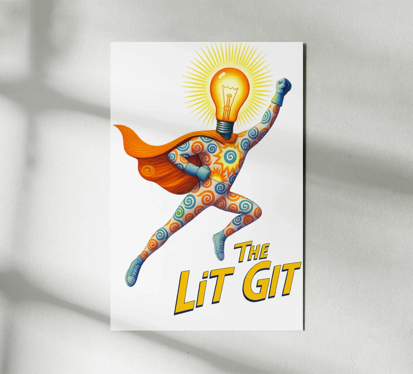 THE LIT GIT alluminio dibond da Vintage Van Gogh