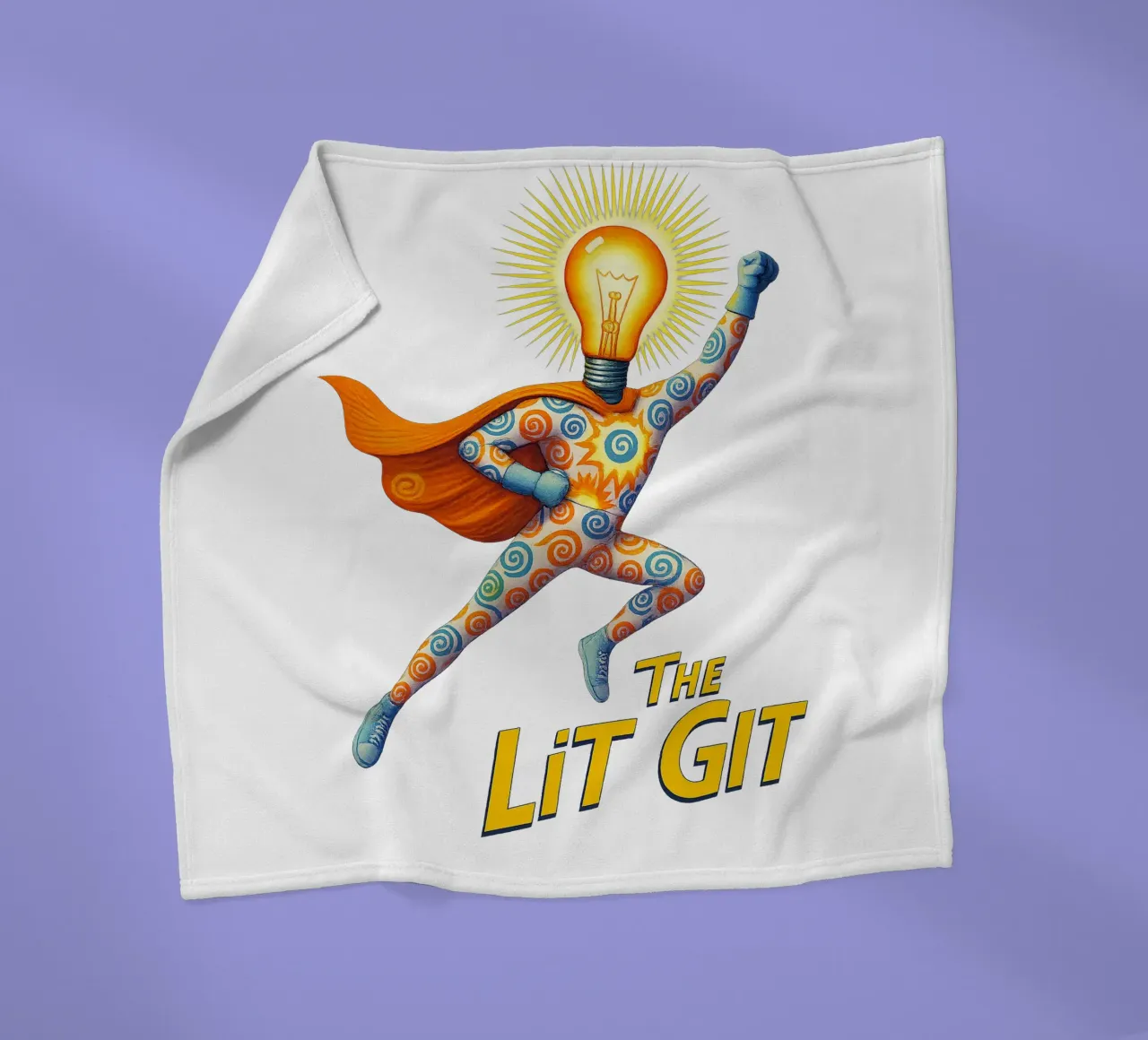 THE LIT GIT coperta in pile da Vintage Van Gogh