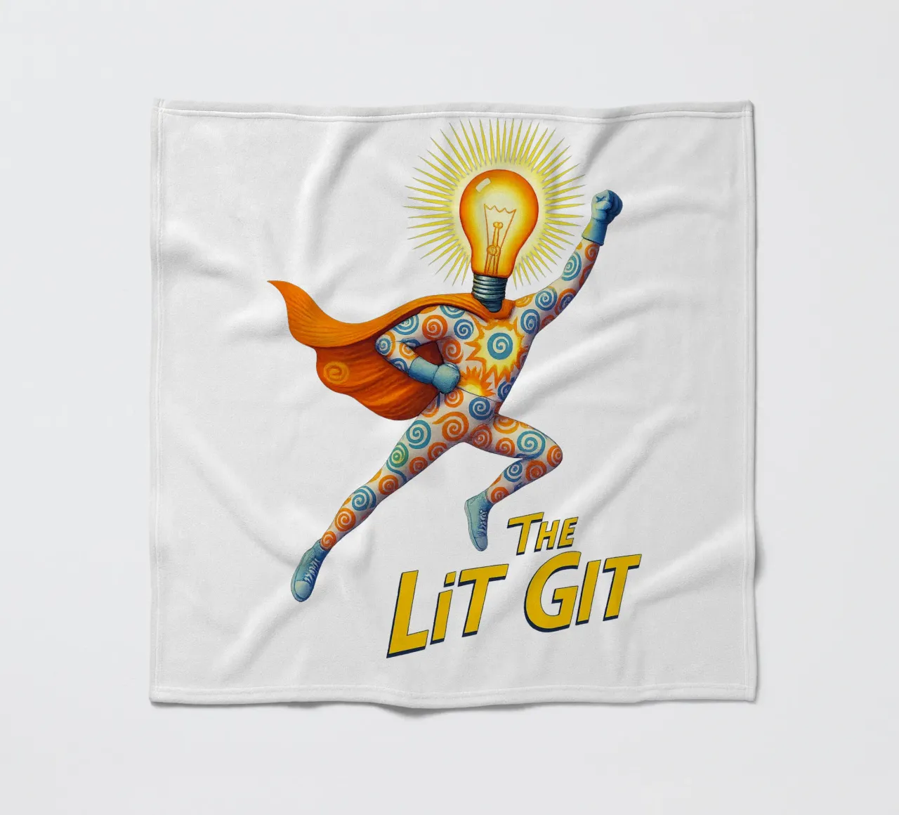 THE LIT GIT coperta in pile da Vintage Van Gogh